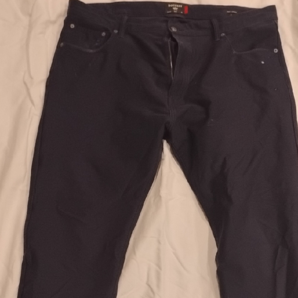 Dockers Men's Straight-Leg Jeans in Navy Blue Size 38x30